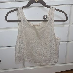 Forever 21 lace tank - S